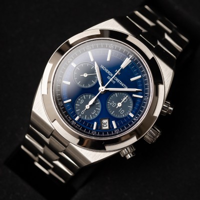 Vacheron Constantin Overseas Chronograph 5500V Blue Dial 2021 for