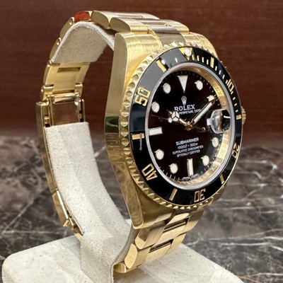 Pre-owned Rolex Submariner Gold (2018) 18kt 116618Ln