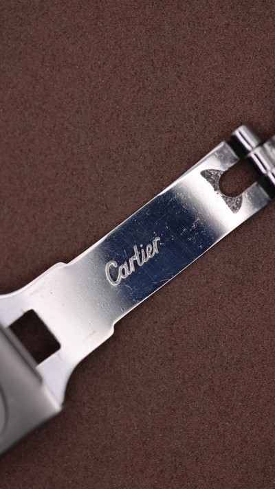 Cartier C de Cartier Money Clip Silver-tone Met