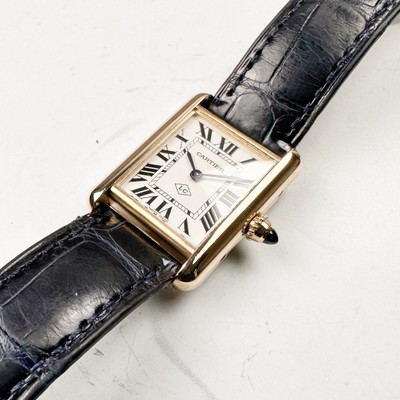 Cartier Tank Louis Ref 2442 Woman's Wrist Watch