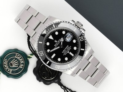 Rolex Submariner Date Black 126610 Stainless Steel Watch, Used, Mens | Bob's Watches