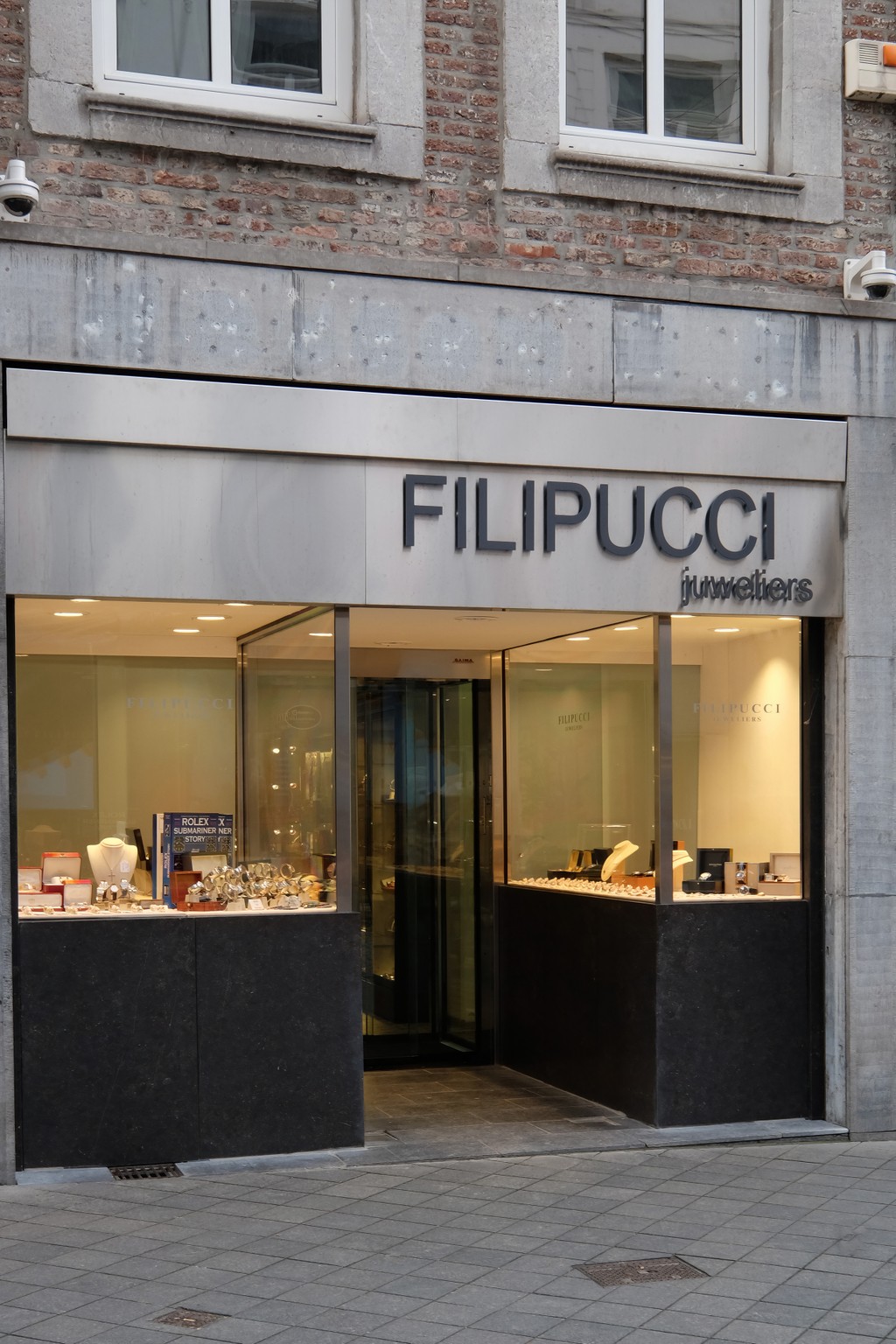 Showroom van Filipucci Juweliers