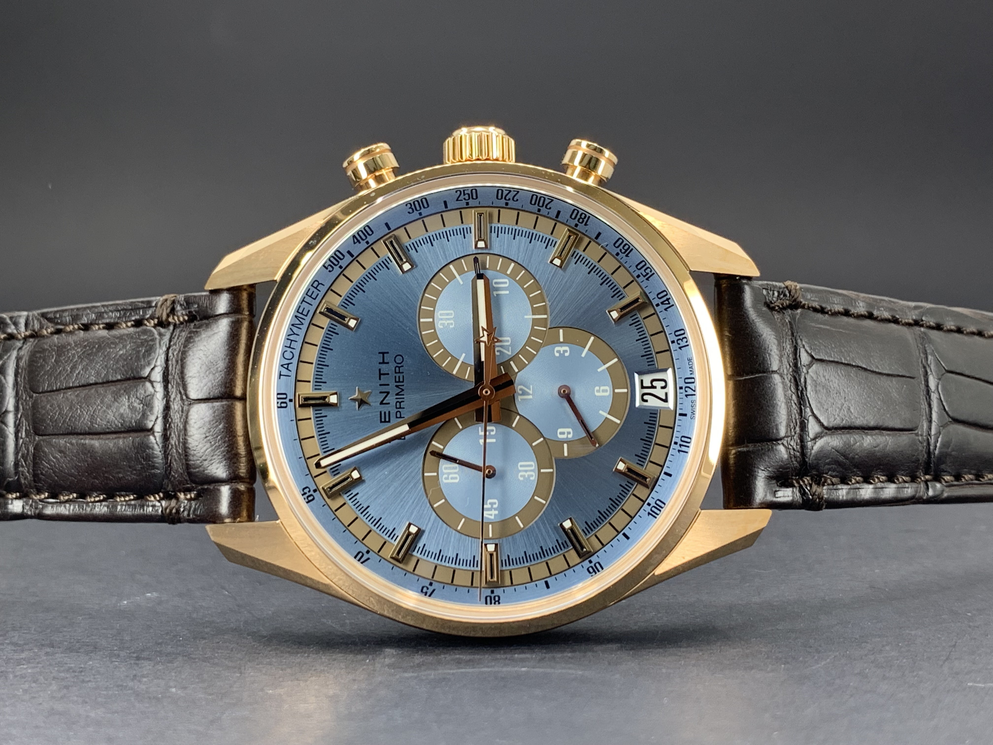 Zenith 03.2040.400 El Primero Chronomaster 42mm with Blue Dial