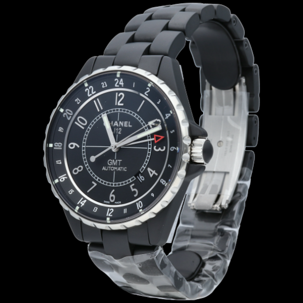H3103  Chanel J12 GMT White Сeramic & Steel 38mm Buy Online Watches of  Mayfair