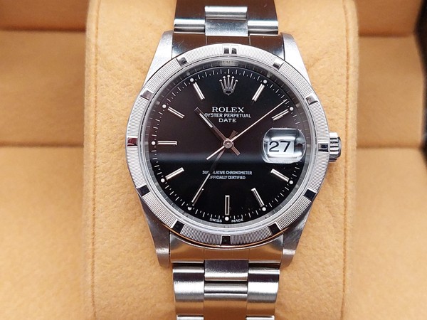 performer Syge person Ulempe Rolex Oyster Perpetual Date 15210 | Montro