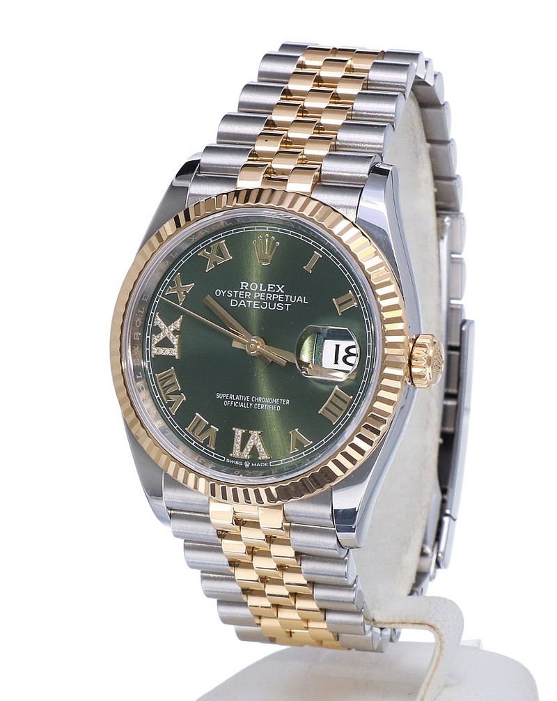 Rolex Datejust 31 Green Dial Women's Watch 178383-0005