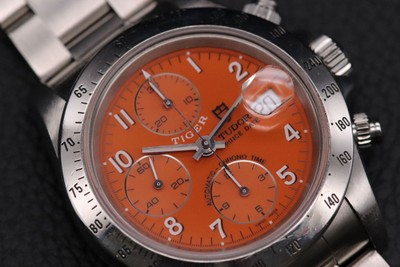 Tiger (Orange) - German - Clock Shop