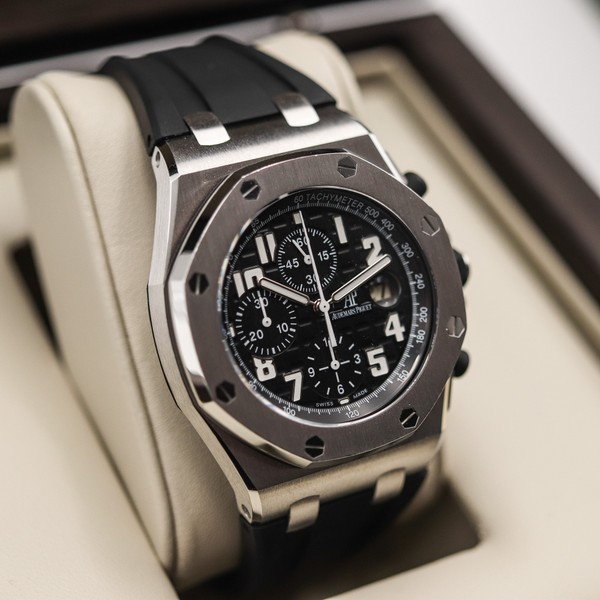 Audemars Piguet Royal Oak Offshore Black Themes Stainless Steel 42mm 26020ST