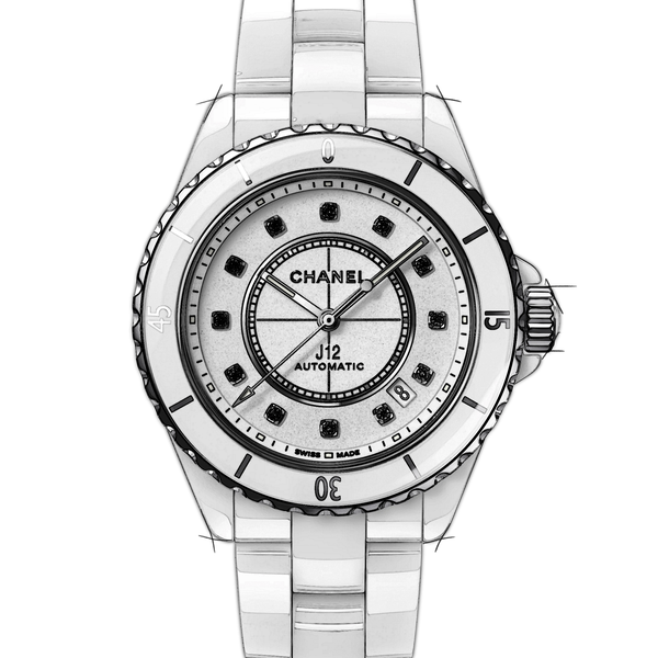 J12 Watch Calibre 12.1, 38 mm - H5705